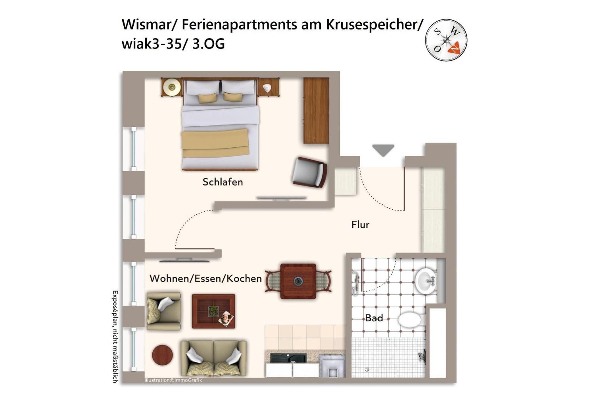 Ferienapartments Am Krusespeicher Ferienapartments Am Krusespeicher 3-35 Wißmar エクステリア 写真